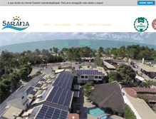 Tablet Screenshot of hotelsarana.com.br